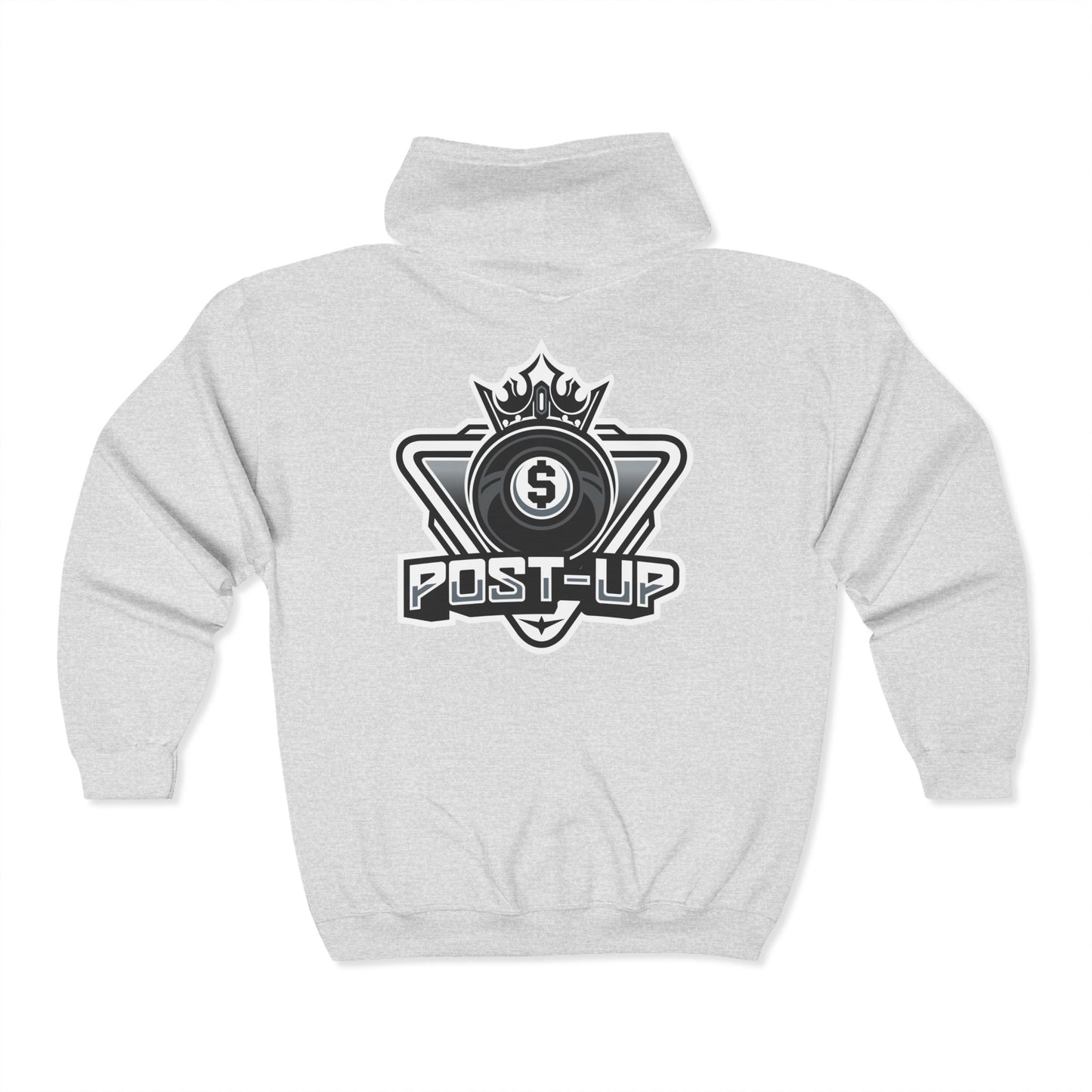 LOGO BACK Zipper Hoodie - Unisex